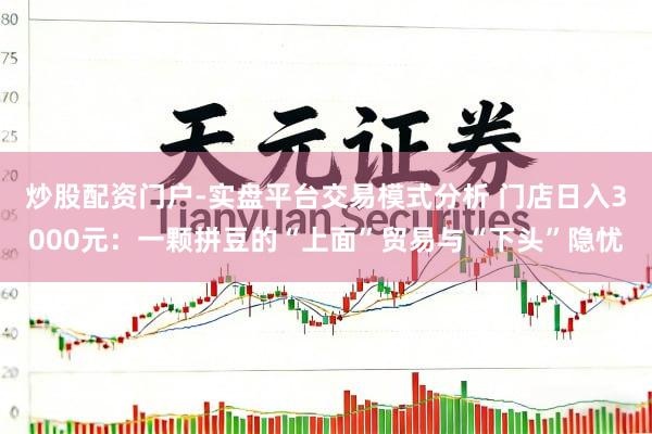 炒股配资门户-实盘平台交易模式分析 门店日入3000元：一颗拼豆的“上面”贸易与“下头”隐忧